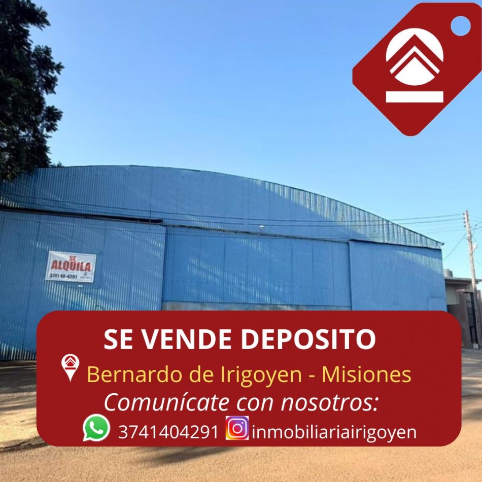 SE VENDE DEPOSITO