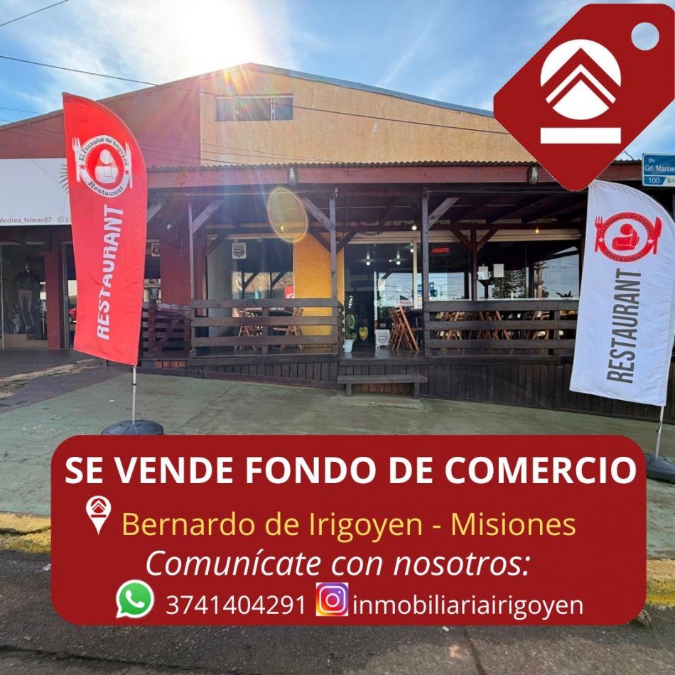SE VENDE FONDO DE COMERCIO EN ACTIVIDAD 