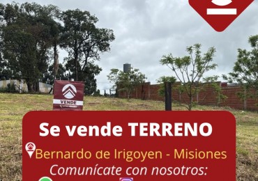 SE VENDE TERRENO 